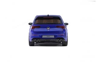 Volkswagen Golf VIII R Lapiz Blue Metallic 2021 OttO mobile 1:18 Resinemodell (Türen, Motorhaube... nicht zu öffnen!)